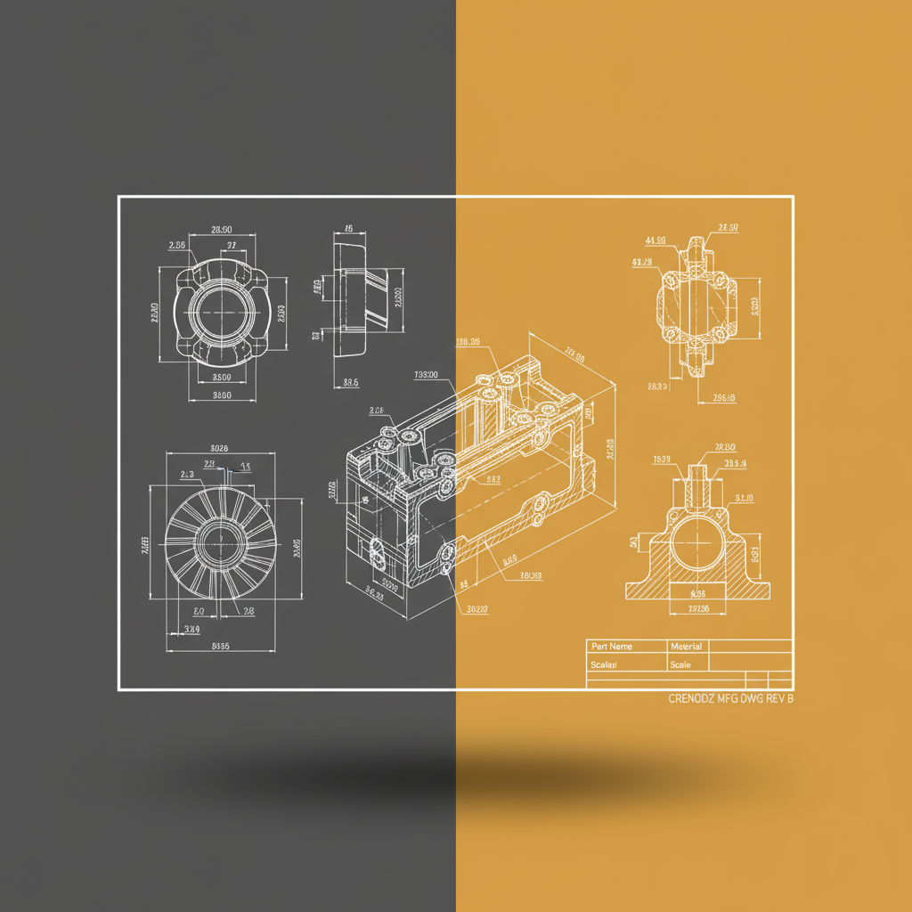 2D Manufacturing Drawings